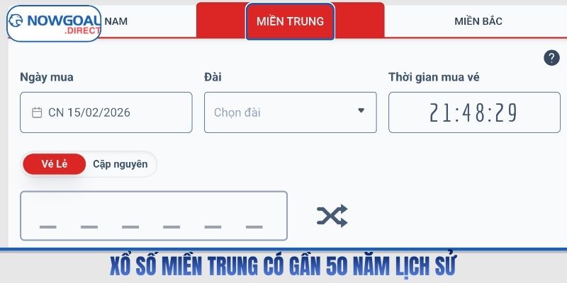 Xổ số miền Trung có gần 50 năm lịch sử